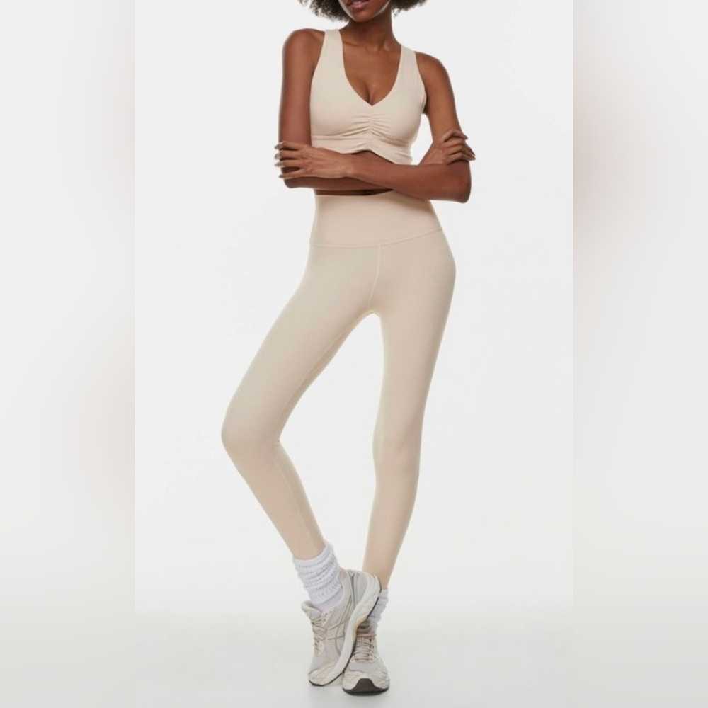 aritzia Golden butter leggings set